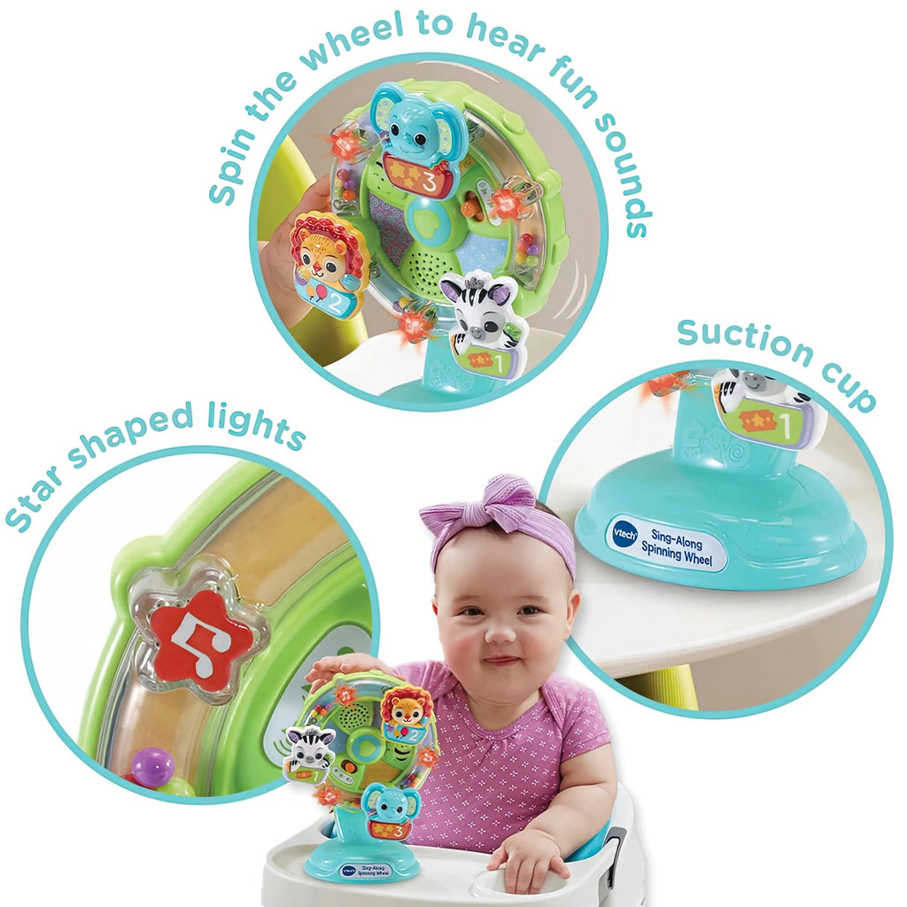 VTech Sing-Along Spinning Wheel - TOYBOX Toy Shop