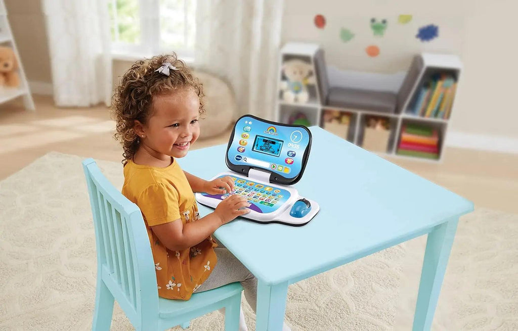 VTech Toddler Tech Laptop - Blue - TOYBOX Toy Shop