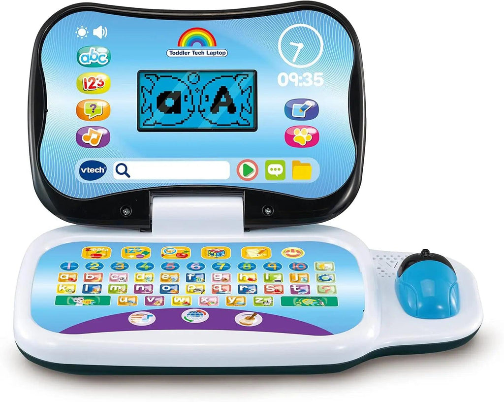 VTech Toddler Tech Laptop - Blue - TOYBOX Toy Shop