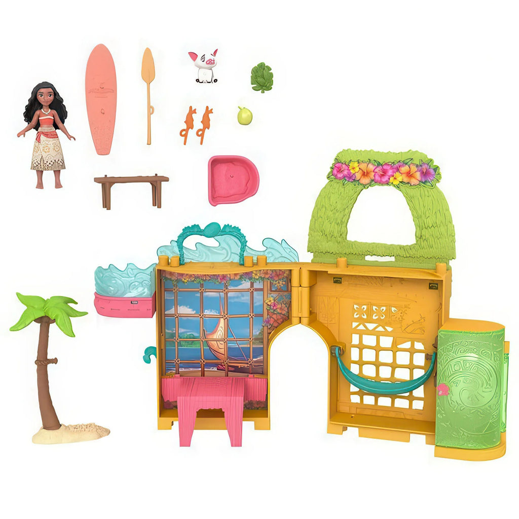 Disney Princess Storytime Stackers Moana Island Home Playset - TOYBOX Toy Shop