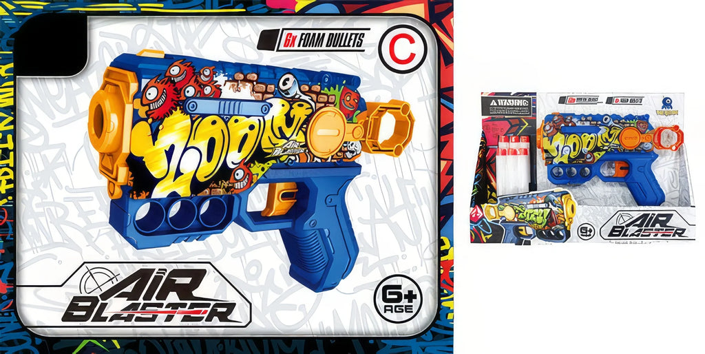 Air Blaster Manual Soft Bullet Toy Gun - TOYBOX Toy Shop