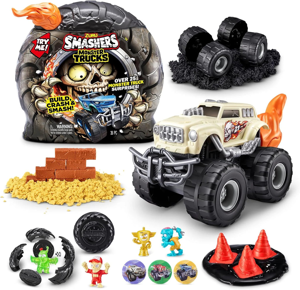 ZURU SMASHERS Surprise-Monster Skull Truck Playset - TOYBOX Toy Shop