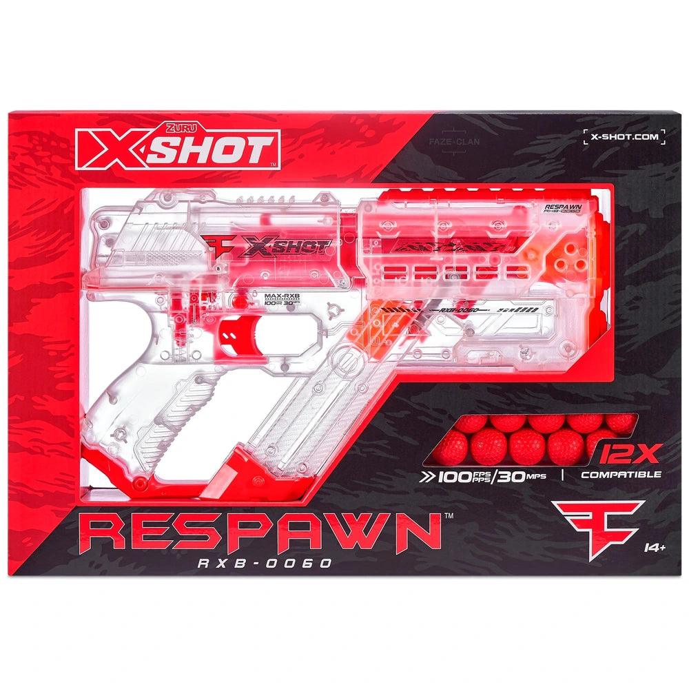 ZURU X-Shot Chaos Faze Respawn with 12 Dart Balls - TOYBOX Toy Shop