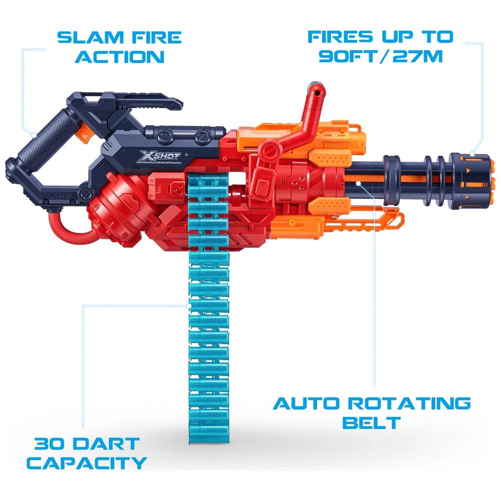 ZURU X-Shot Excel Crusher with 48 Darts - TOYBOX Toy Shop