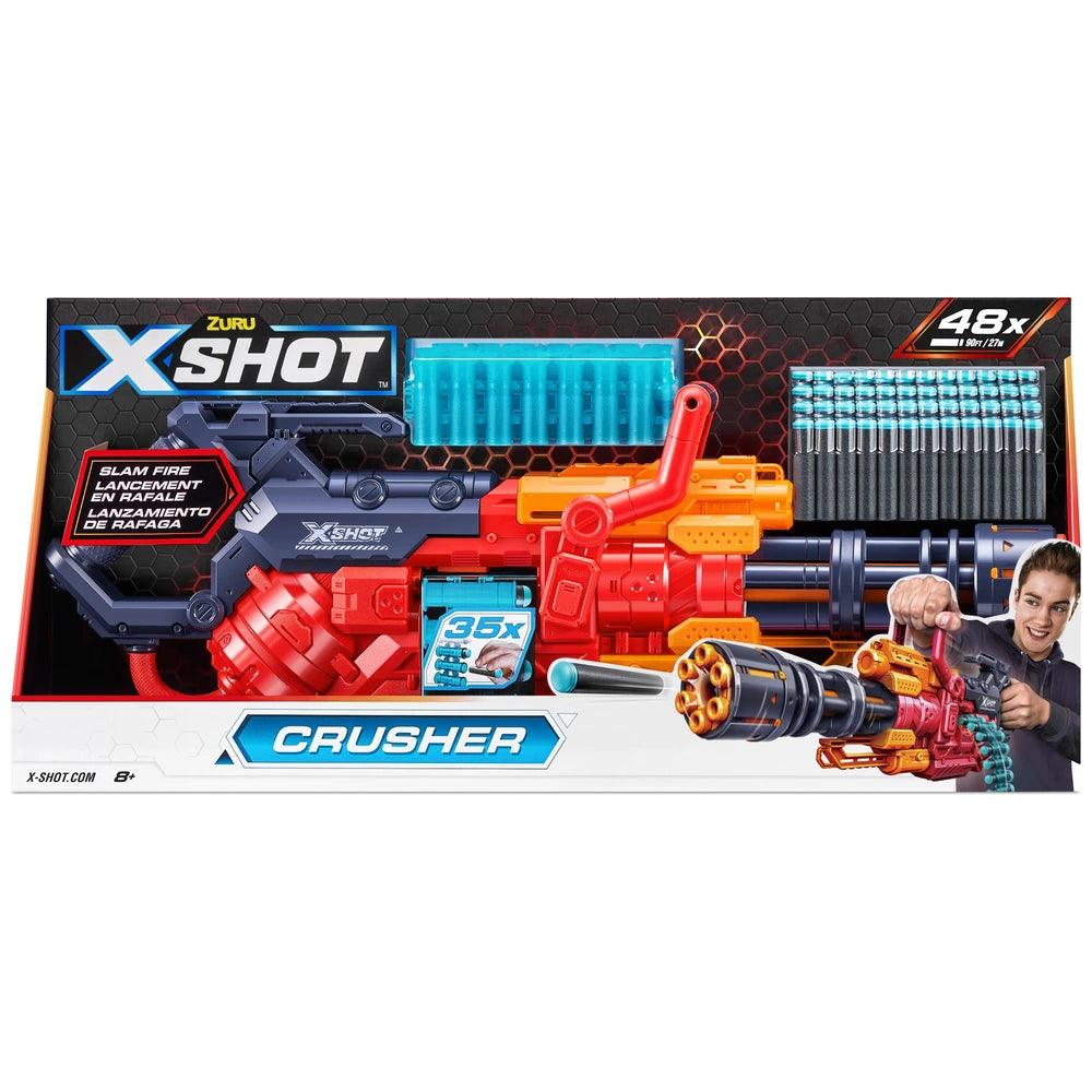ZURU X-Shot Excel Crusher with 48 Darts - TOYBOX Toy Shop
