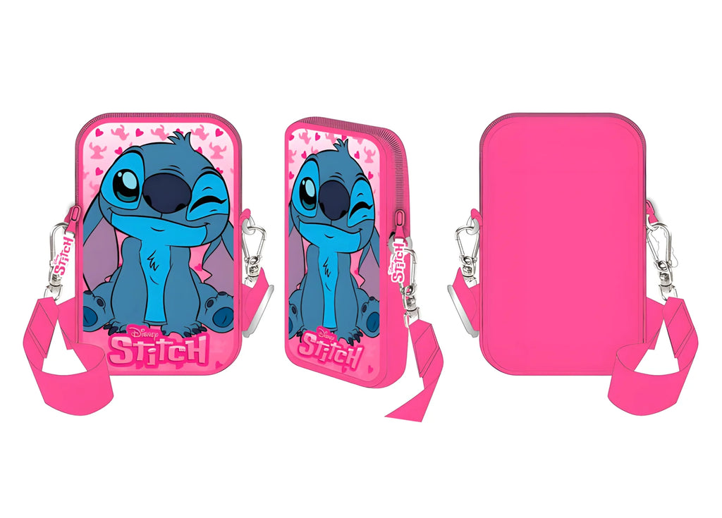 Disney Lilo & Stitch Smartphone Case Bag - Pink - TOYBOX Toy Shop