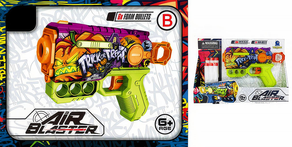 Air Blaster Manual Soft Bullet Toy Gun - TOYBOX Toy Shop