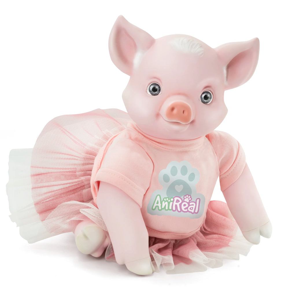 Berjuan 60104 AniReal Pink Pig 35cm - TOYBOX Toy Shop