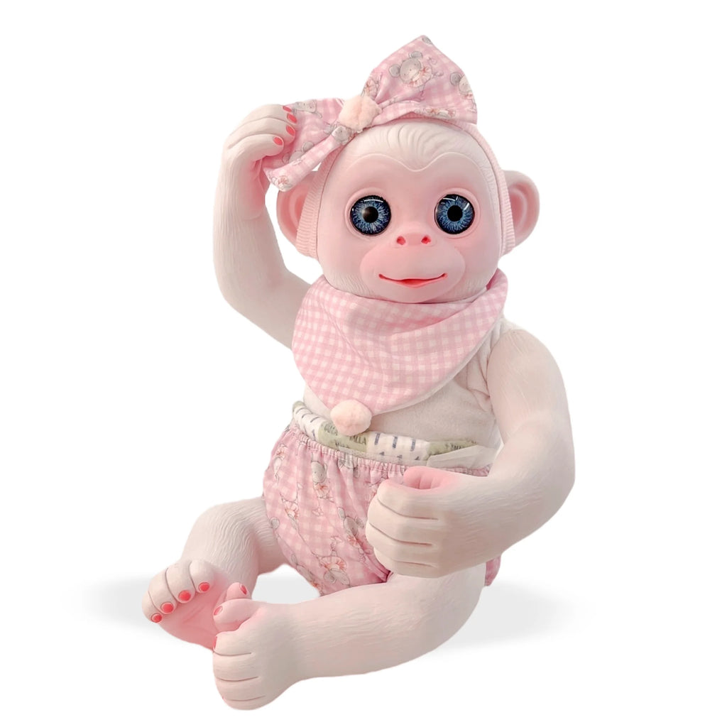 Berjuan 60170 AniReal Monkey Albina 35cm - TOYBOX Toy Shop