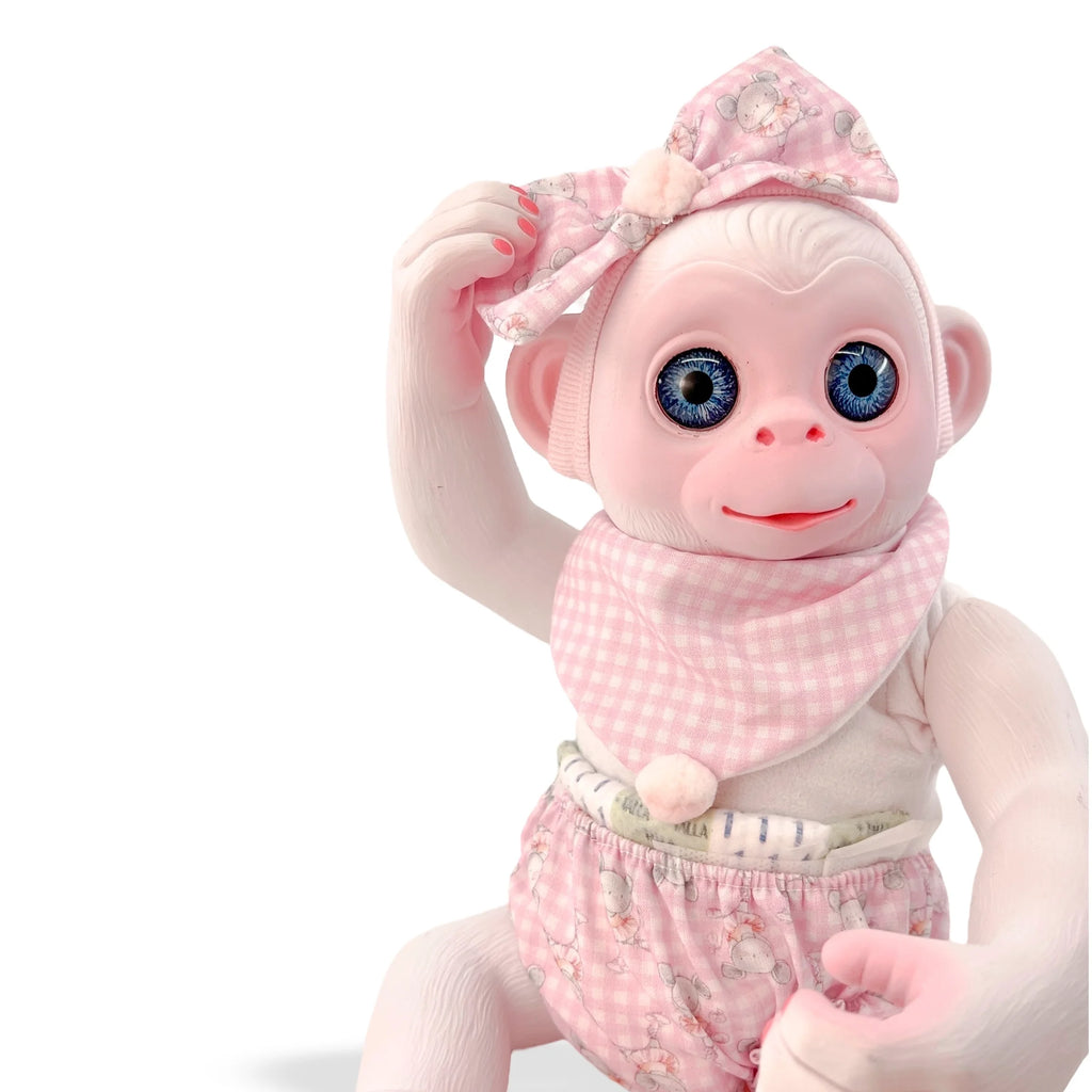 Berjuan 60170 AniReal Monkey Albina 35cm - TOYBOX Toy Shop