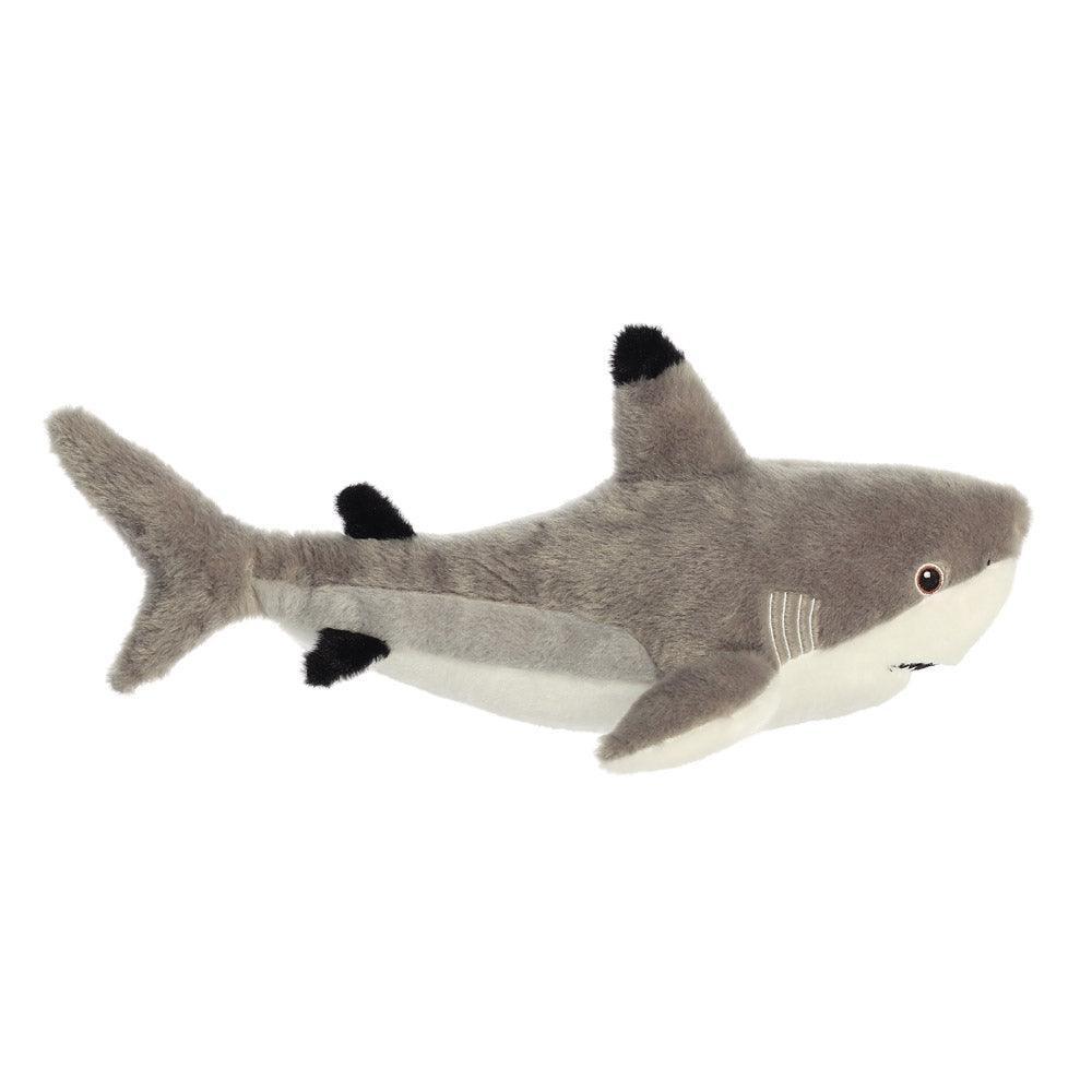 AURORA 35017 Eco Nation Blacktip Shark 38cm Soft Toy - TOYBOX Toy Shop