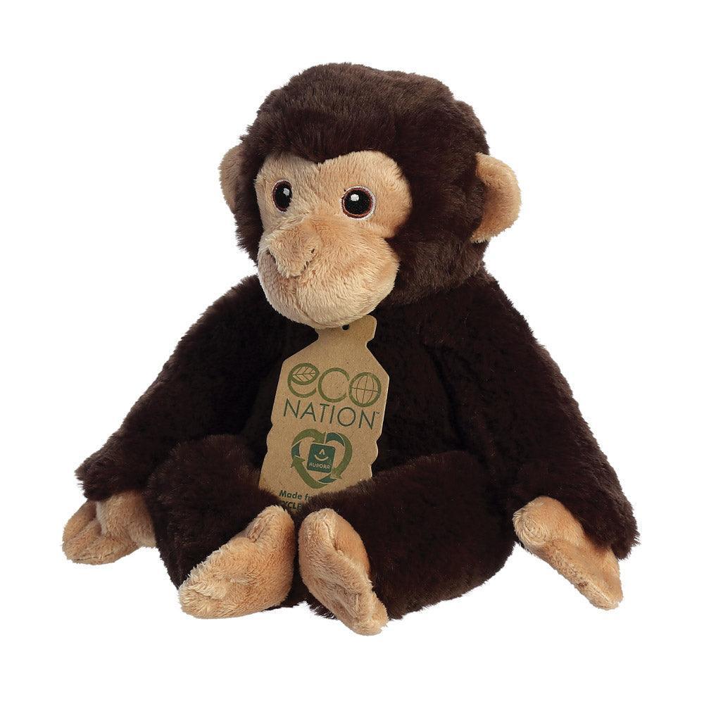 AURORA 35032 Eco Nation Chimpanzee 24cm Soft Toy - TOYBOX Toy Shop