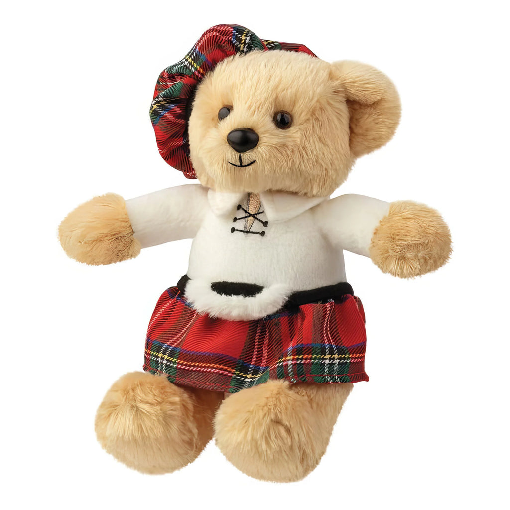 Scottish Souvenir Teddy Bear 8-inch Soft Toy - TOYBOX Toy Shop