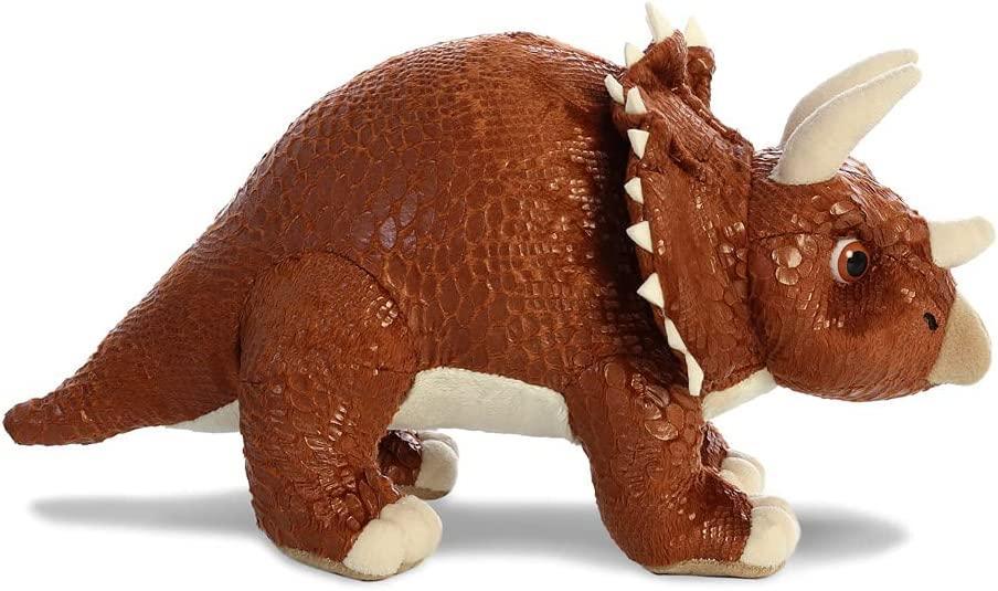 AURORA 61233 Dinosaur Stomp the Triceratops Soft Toy - TOYBOX Toy Shop