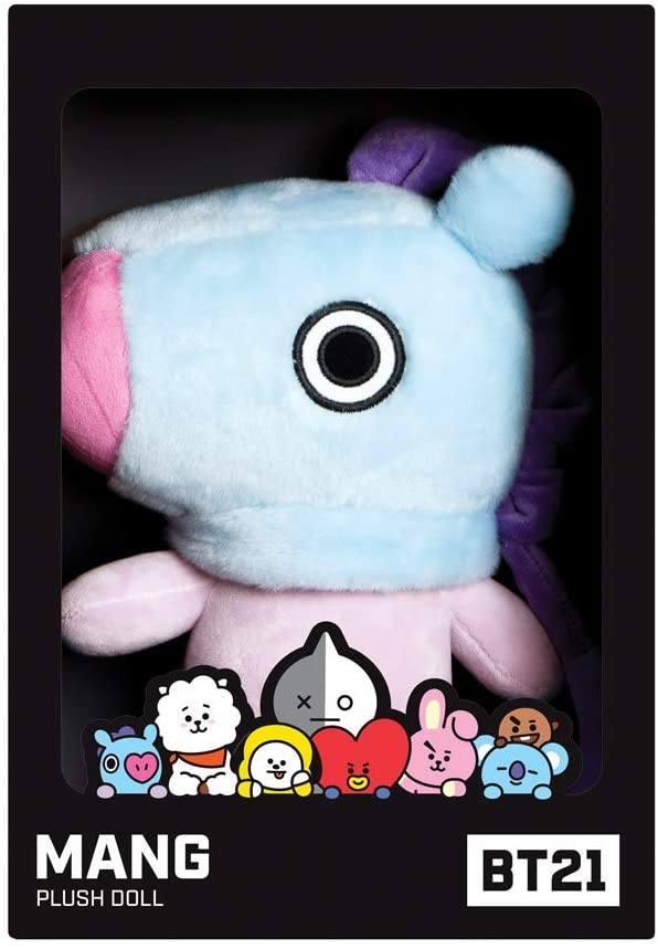 AURORA BT21 Official Merchandise, MANG Soft Toy 61321, Medium - Purple - TOYBOX Toy Shop