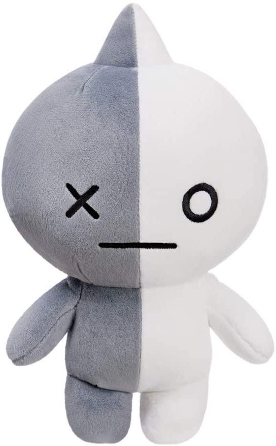 AURORA BT21 Van Soft Toy, Medium, 61323, Grey & White, Grey and White - TOYBOX Toy Shop