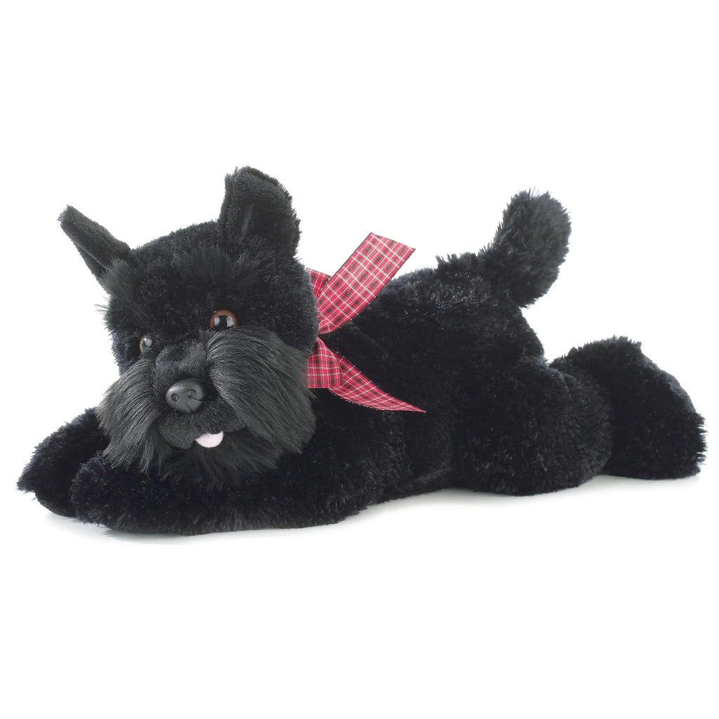 AURORA Flopsie 12-inch Mr Nick Scottie Terrier Soft Toy - TOYBOX Toy Shop
