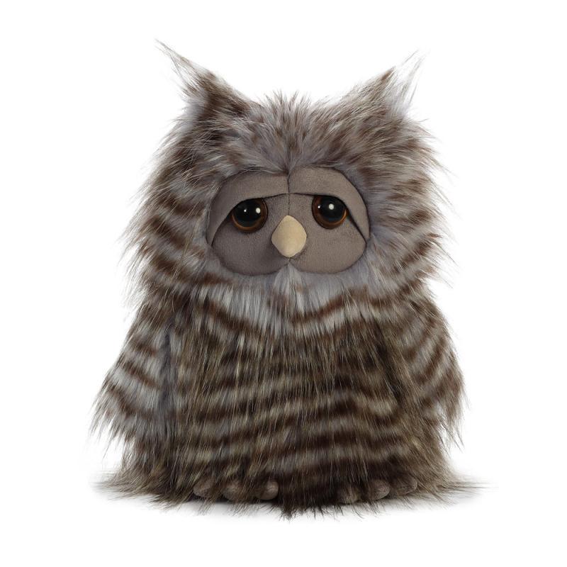 AURORA Luxe Boutique Midnight Owl Plush 27cm - TOYBOX Toy Shop