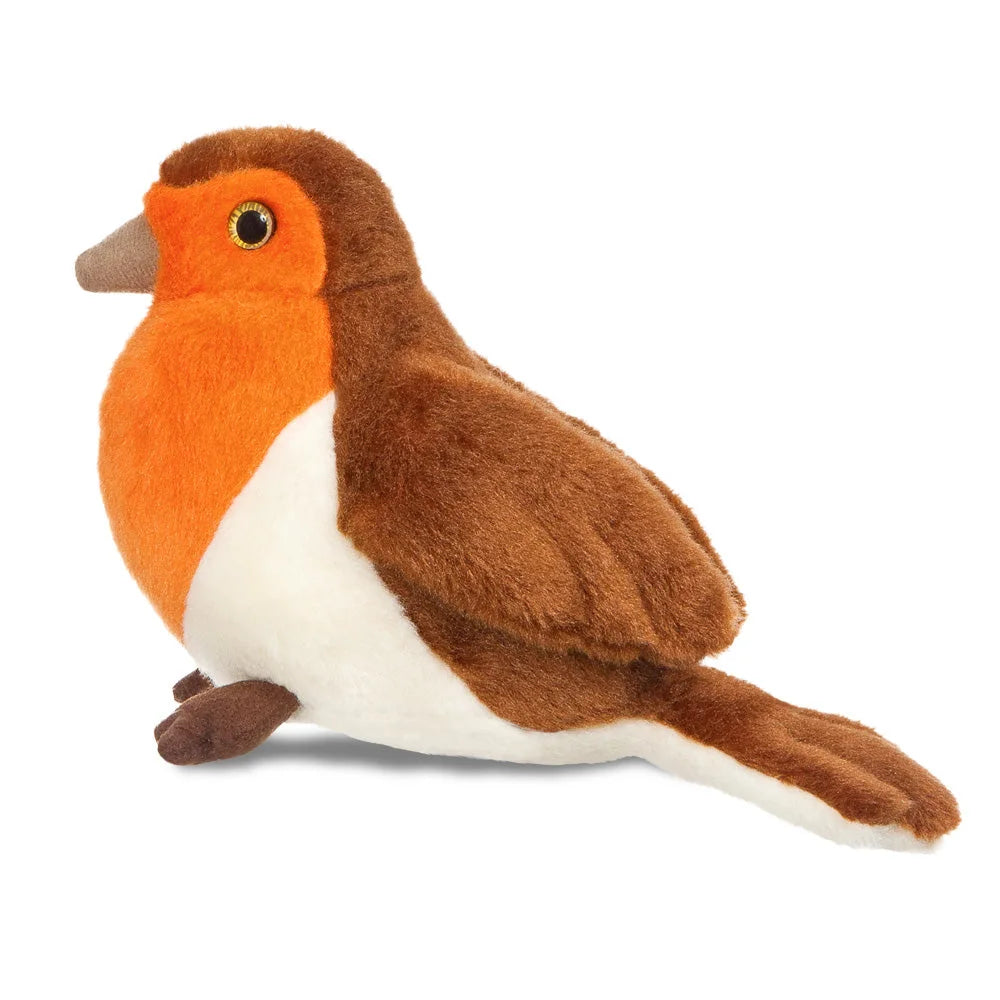 Mini Flopsies Robin Bird 8-inch Soft Toy - TOYBOX Toy Shop