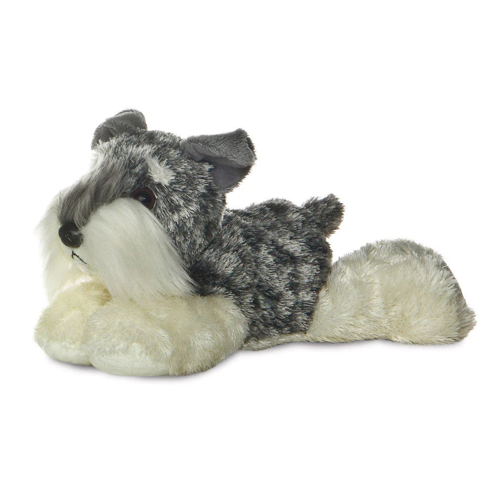 Mini Flopsies Stein Schnauzer 8-inch Soft Toy - TOYBOX Toy Shop