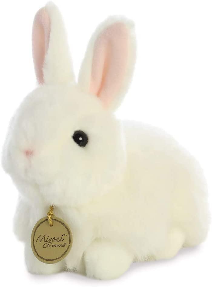 AURORA MiYoni Angora 19cm White Bunny - TOYBOX Toy Shop