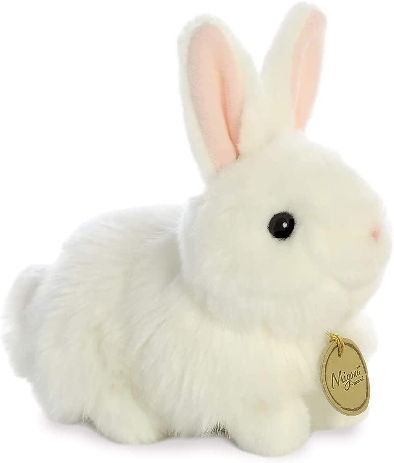 AURORA MiYoni Angora 19cm White Bunny - TOYBOX Toy Shop