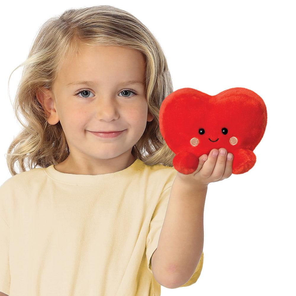 AURORA Palm Pals Amore 5-inch Heart Soft Toy - TOYBOX Toy Shop