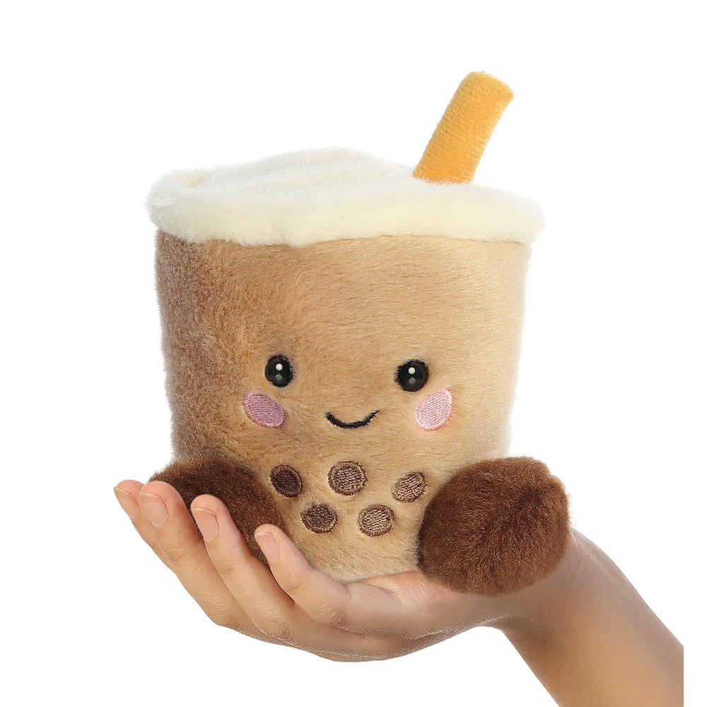 Palm Pals Milky Tea Boba 5-inch Soft Toy - TOYBOX Toy Shop