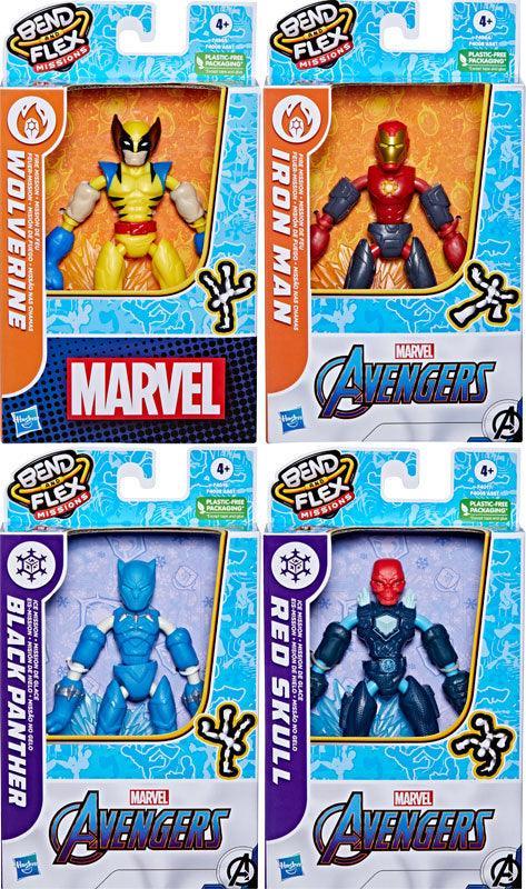 Avengers Bend And Flex - Assorted - TOYBOX Toy Shop