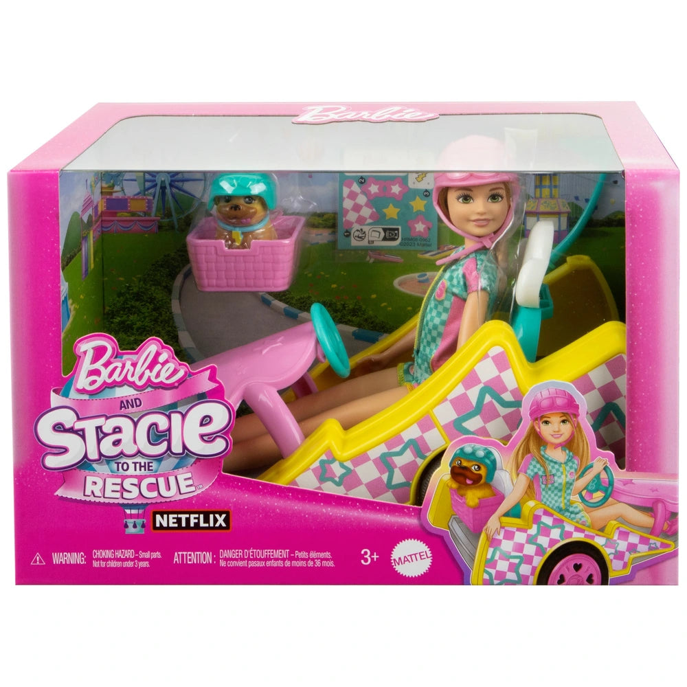 Barbie and Stacie to The Rescue Go Kart Set - TOYBOX Toy Shop