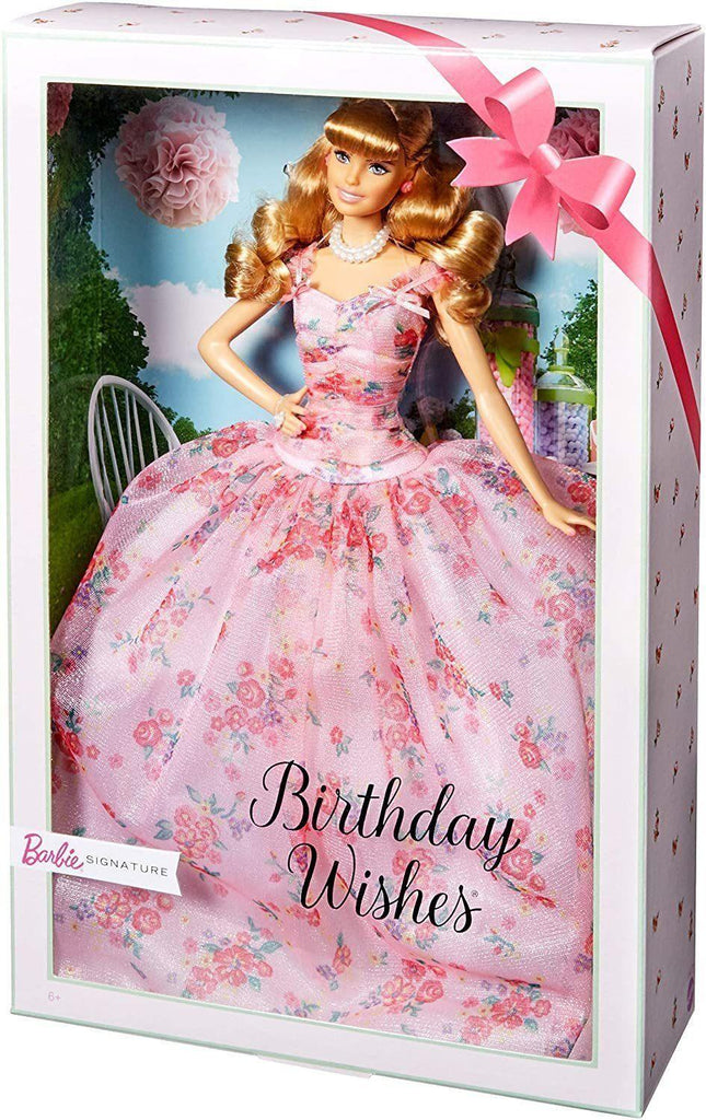 Barbie Collector Birthday Wishes 11.5 Inches Doll with Blonde Hair - TOYBOX Toy Shop