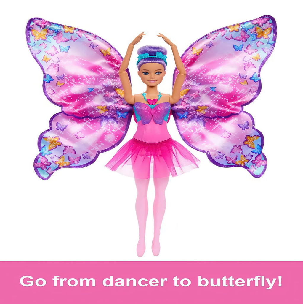 Barbie Dance and Flutter Interactive Butterfly Doll - TOYBOX Toy Shop