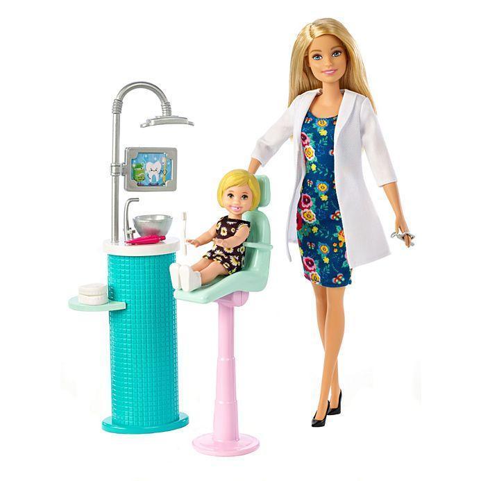 Barbie Dentist Doll & Playset FXP16 - TOYBOX Toy Shop