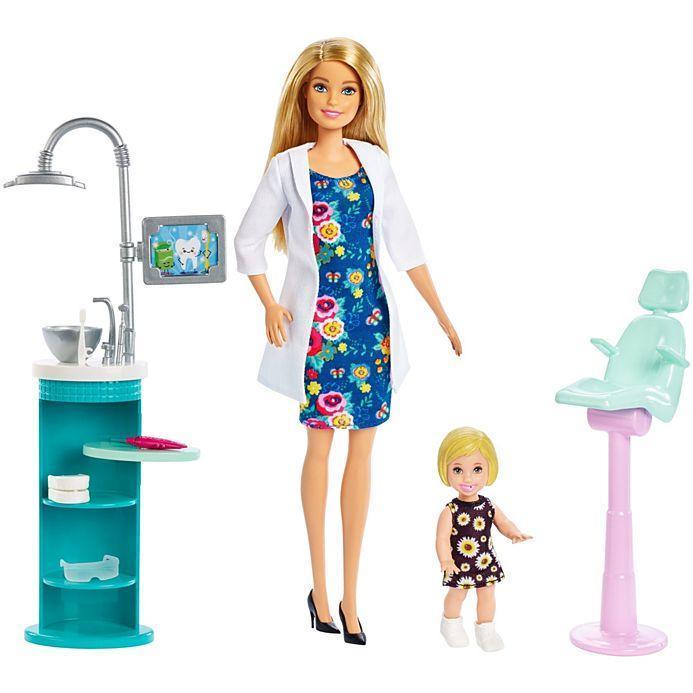 Barbie Dentist Doll & Playset FXP16 - TOYBOX Toy Shop