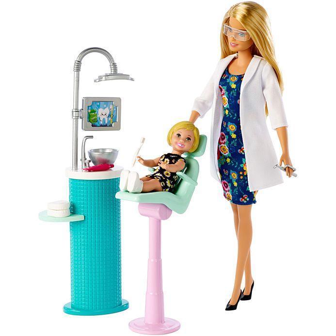 Barbie Dentist Doll & Playset FXP16 - TOYBOX Toy Shop
