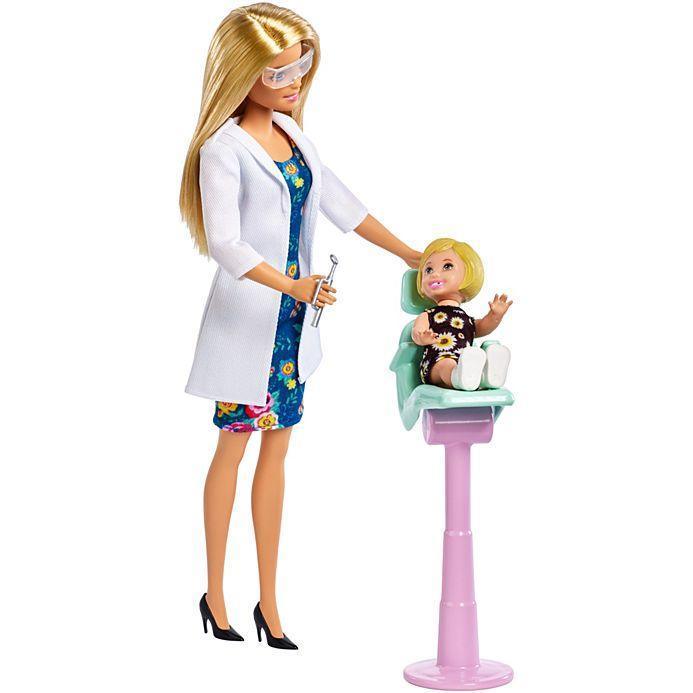 Barbie Dentist Doll & Playset FXP16 - TOYBOX Toy Shop