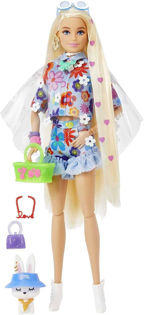 Barbie Extra Doll with Pet Bunny - TOYBOX Toy Shop
