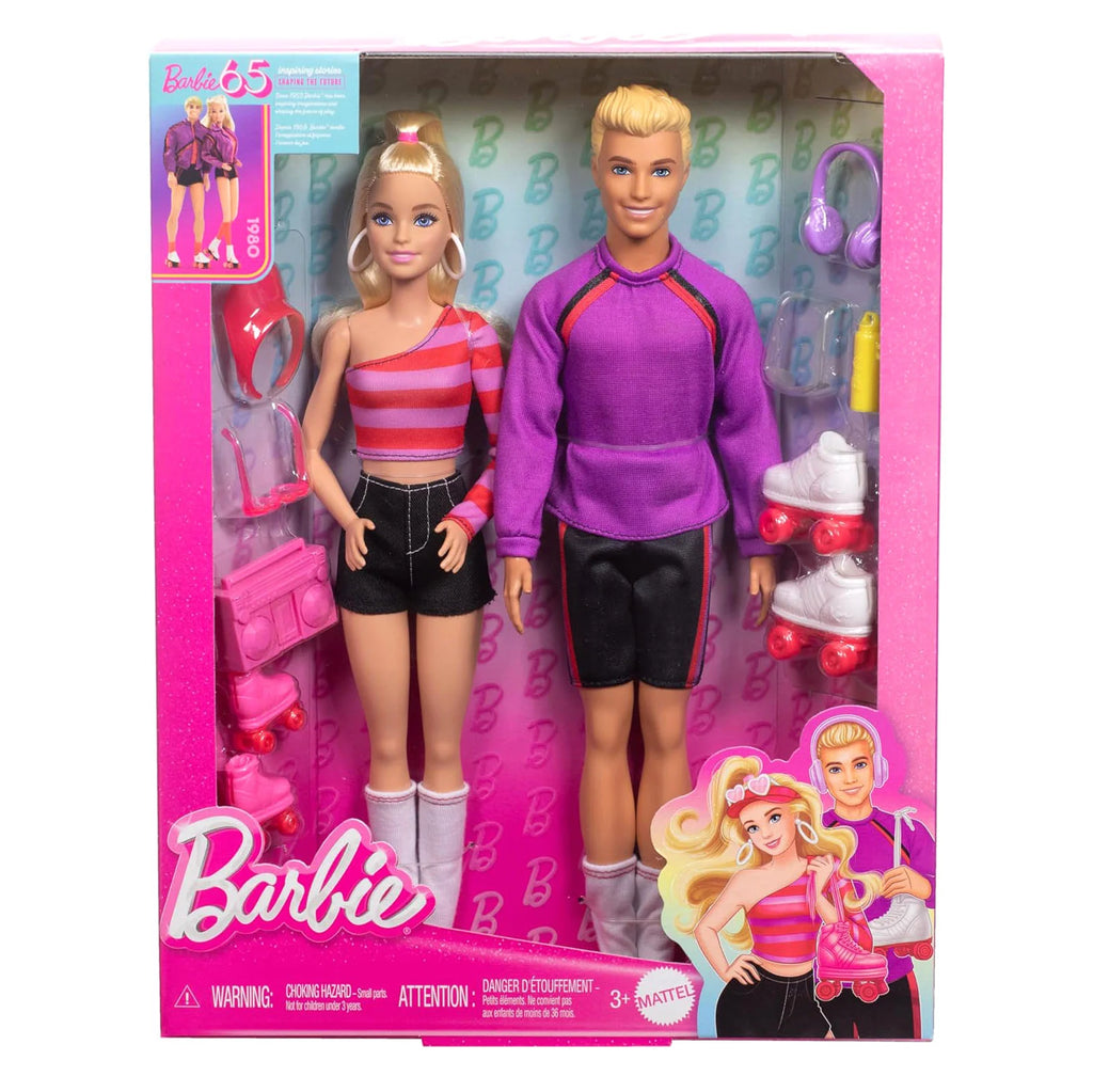 Barbie Fashionistas with Barbie & Ken 65th Anniversary Collectible Set - TOYBOX Toy Shop