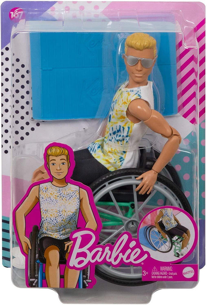 Barbie Ken Doll With Wheelchair - TOYBOX Toy Shop