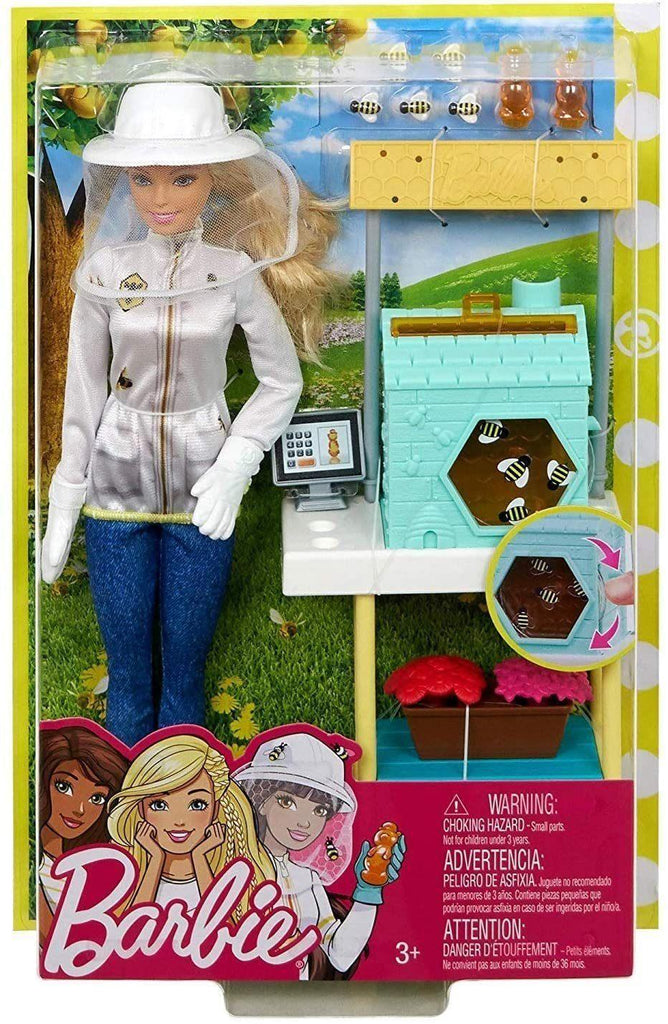 Barbie® Beekeeper Playset FRX32 Blonde - TOYBOX Toy Shop