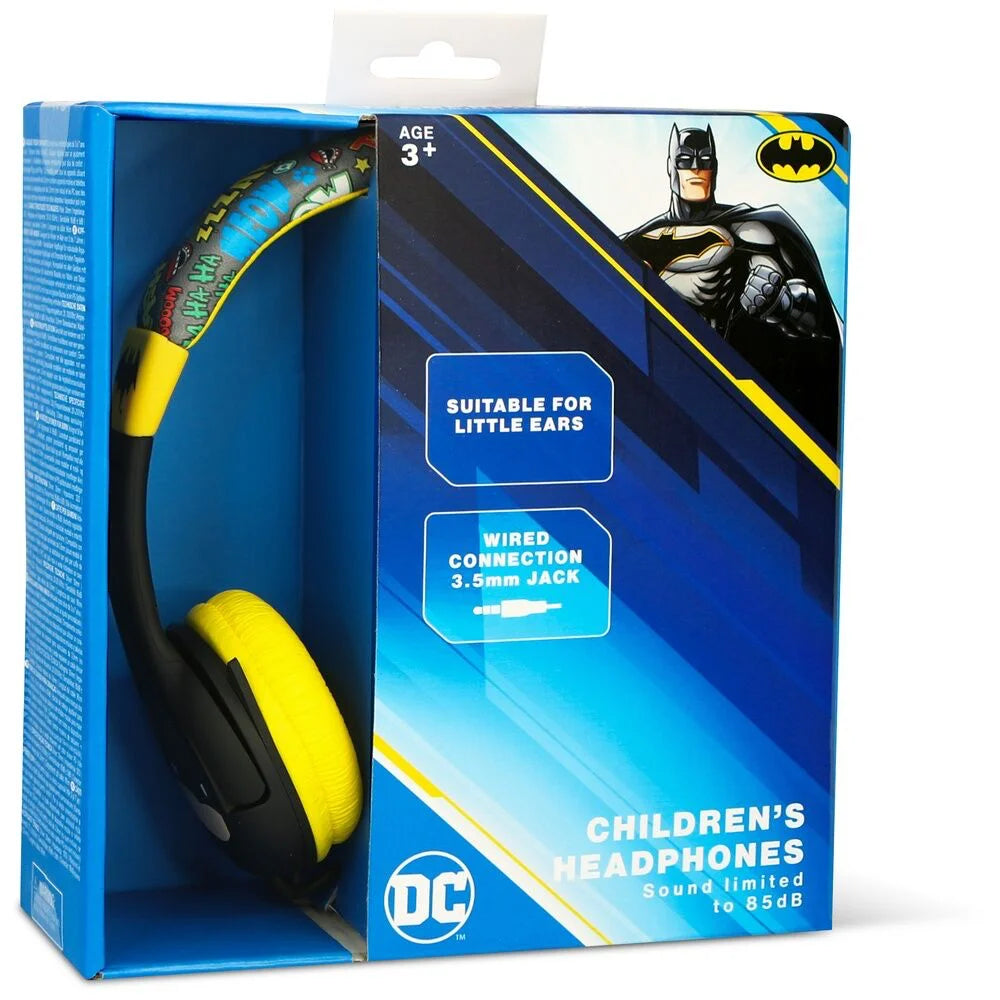 BATMAN DC Comics Batman Kids Headphones - TOYBOX Toy Shop