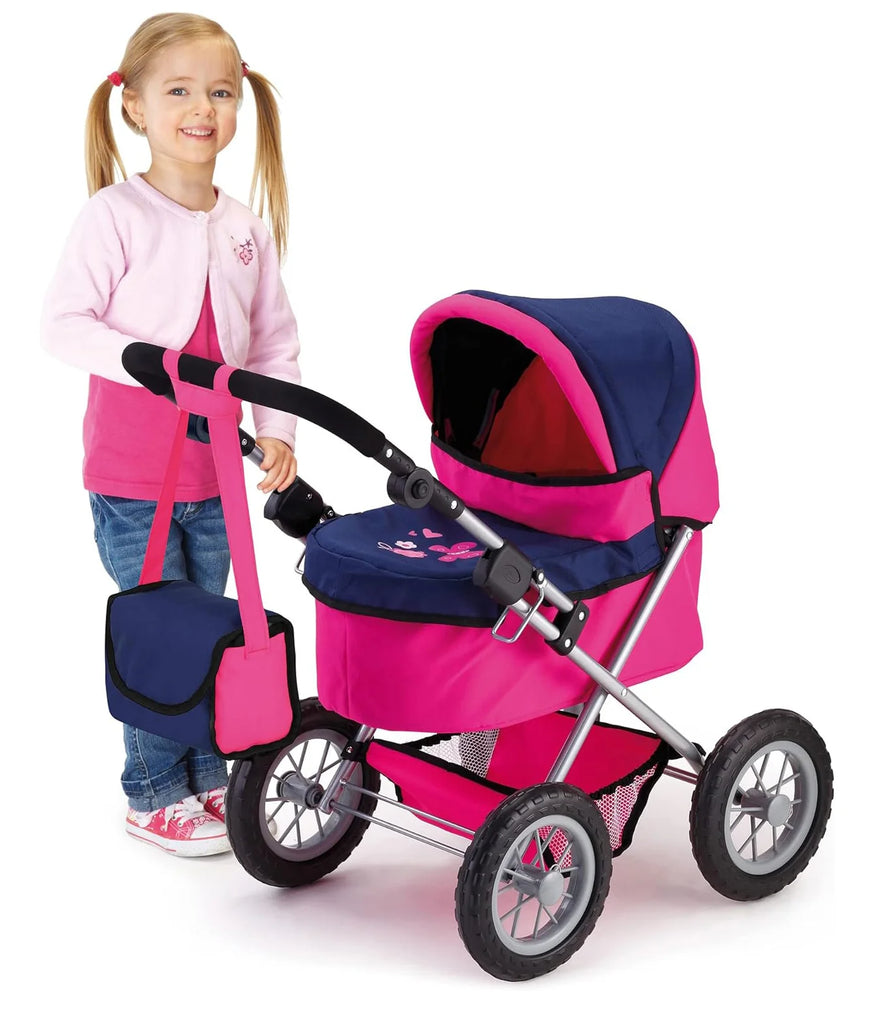 Bayer Design Pushchair Pram for Trendy Doll - TOYBOX Toy Shop