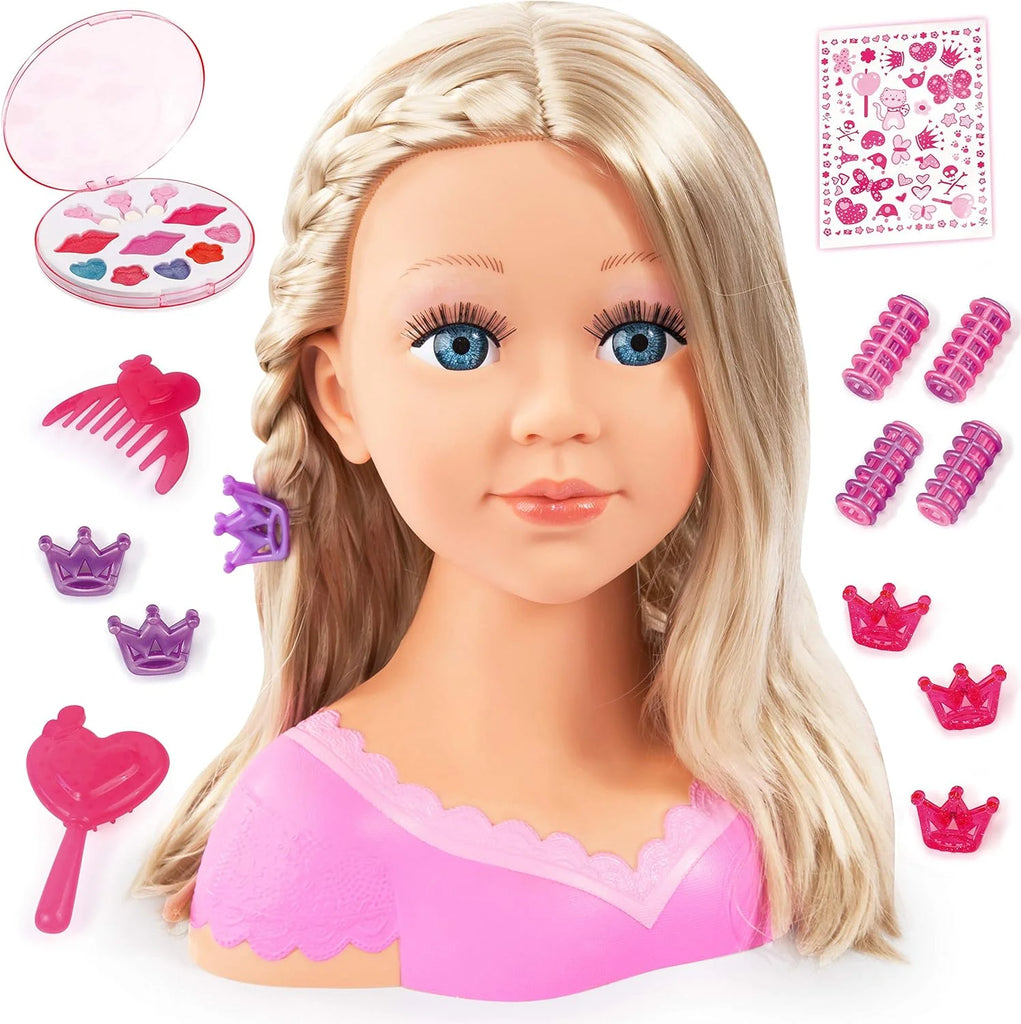 Bayer Design Hairdressing Head Charlene Super Model - TOYBOX Toy Shop