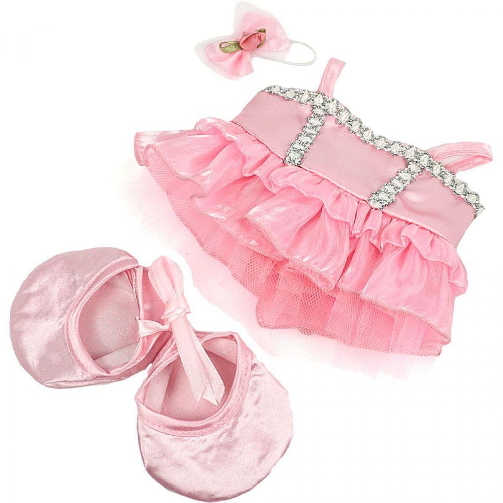 Be My Bear 1190 Pink Ballerina Outfit For Doll 20cm - TOYBOX Toy Shop