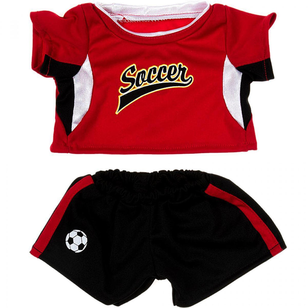 Be My Bear 20098 Red Football Kit Outfit For Doll 40cm - TOYBOX Toy Shop