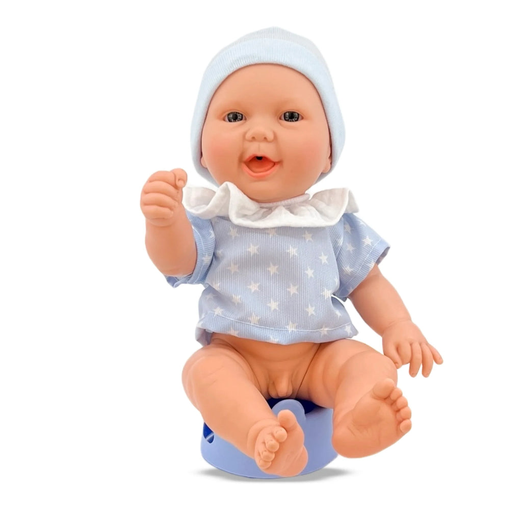 Berjuan Baby Pipi Blue 30cm Doll 515 - TOYBOX Toy Shop