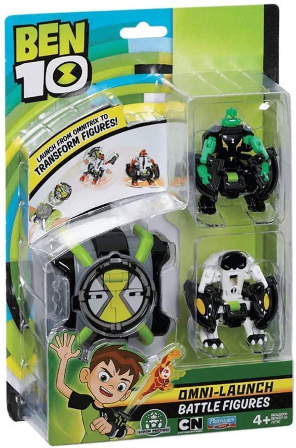 Ben 10 BEN22000 Omni Launcher & Battle Figures - TOYBOX Toy Shop