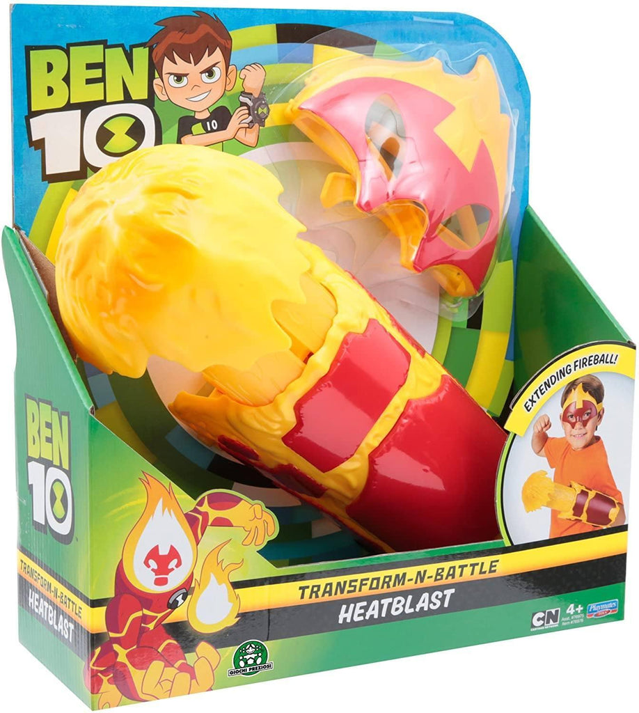 Ben 10 Transform-N-Battle Heatblast Gauntlet - TOYBOX Toy Shop