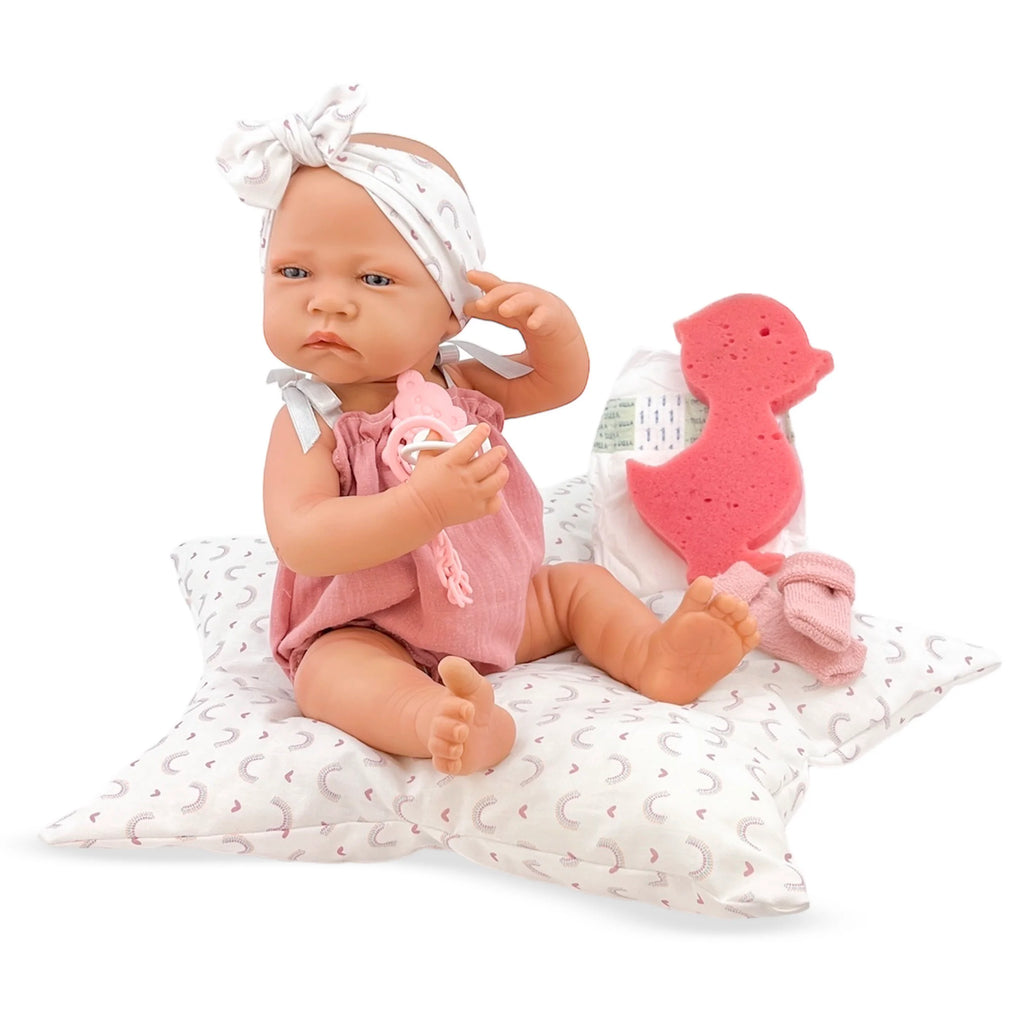 Berjuan 12172 Trousseau New Born Nina Doll 45cm - TOYBOX Toy Shop