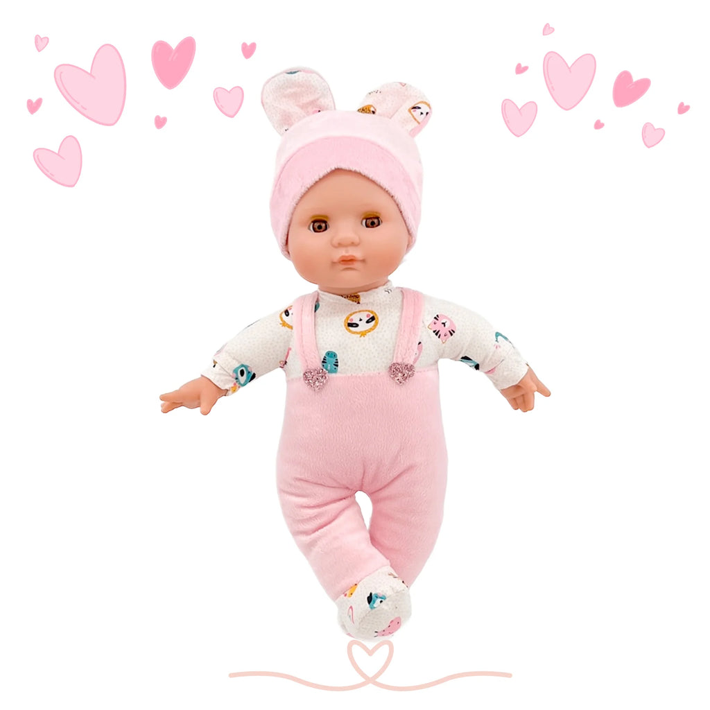 Berjuan 6145 My First Baby Susu Crying Doll 30cm - Pink - TOYBOX Toy Shop